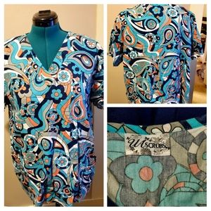 Uniform Advantage Scrub Top. Washed, never worn.